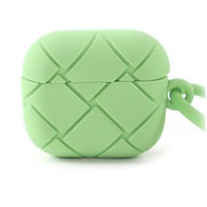 BOTTEGA VENETA BOTTEGA VENETA 710142 Pistachio Intrecciato Air Pot Case 3rd